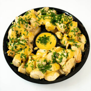 Rueda de Pollo en Salsa Satay