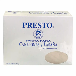 Presto Pasta Para Lasaña 250 gr